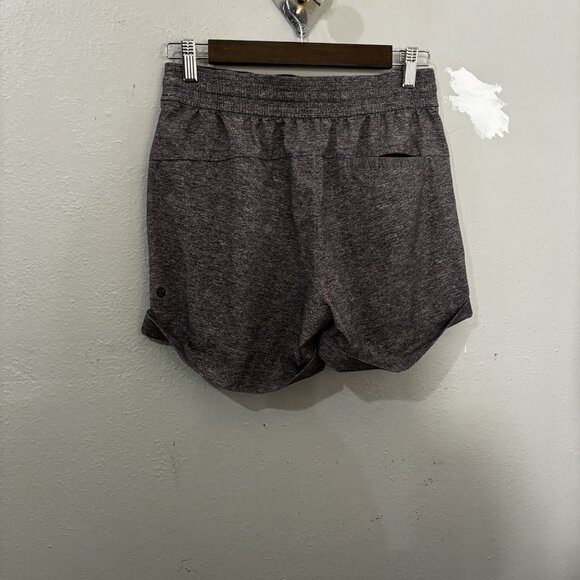 Lululemon Spring Break Away Short Heather Lux Multi Black Size 6 - Picture 9 of 14